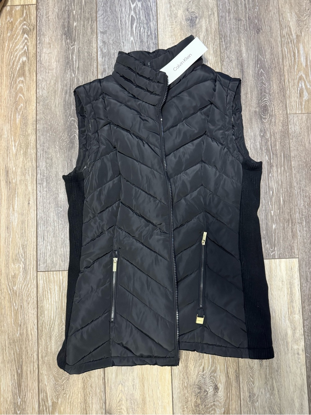 Calvin Klein Black Quilted Puffer Jacket